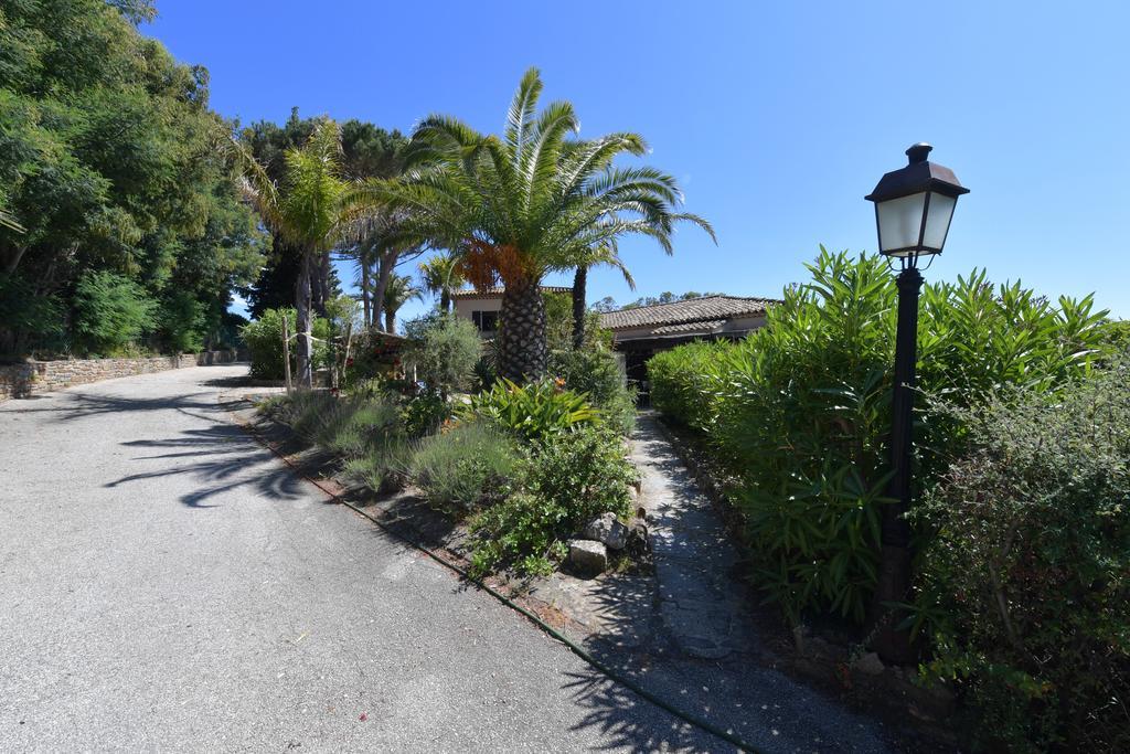 Le Rayol-Canadel-sur-Mer Les Lauriers Rosesアパートホテル エクステリア 写真